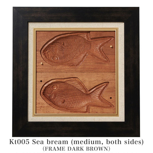 Sea bream (medium, both sides)